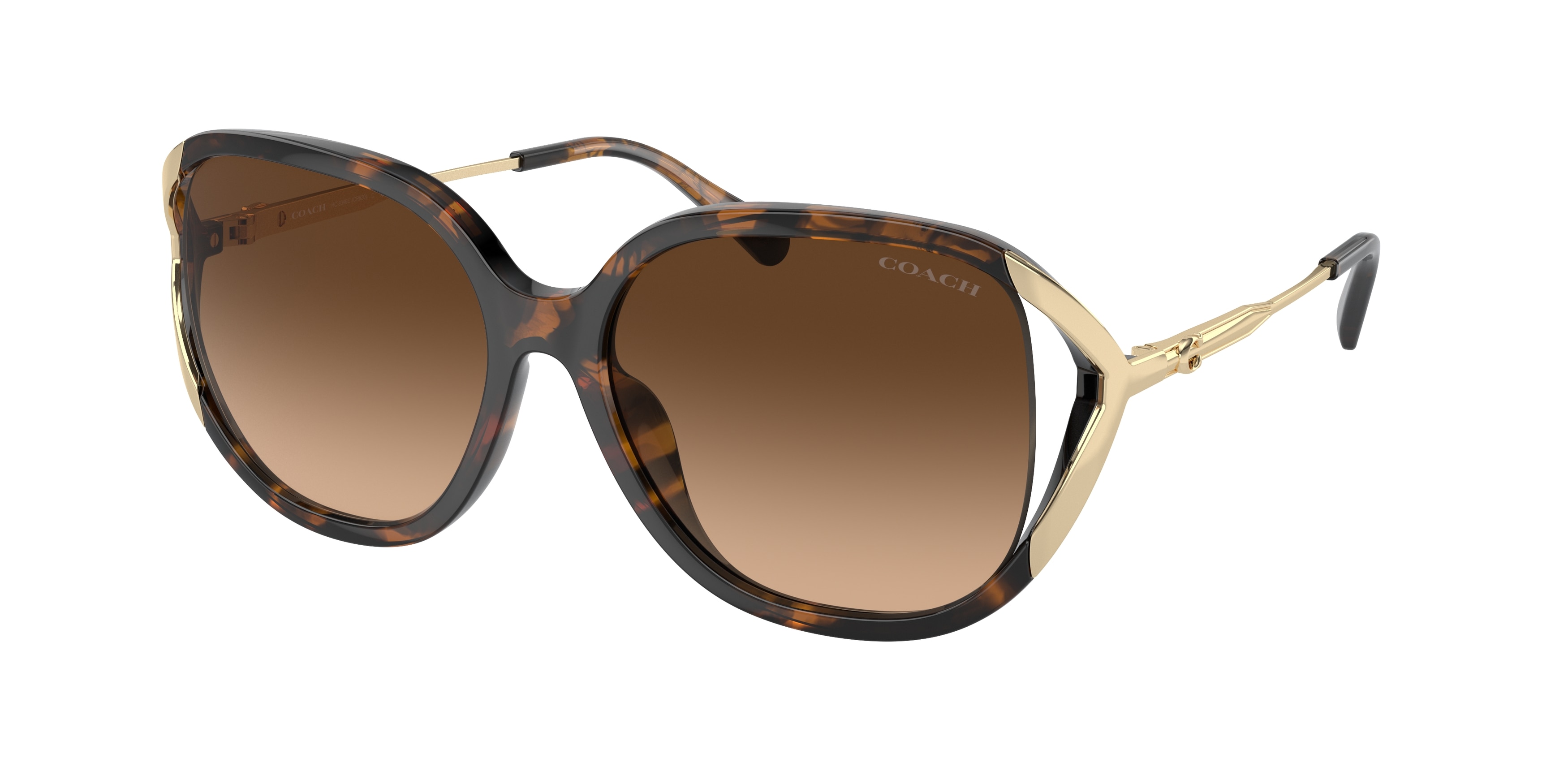 Coach HC8396U CR620 512074 Gafas De Sol Para Mujer Tortoiseshell-image